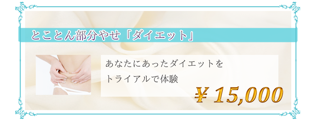とことん部分やせ「ダイエット」