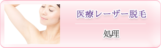 医療レーザー脱毛「処理」